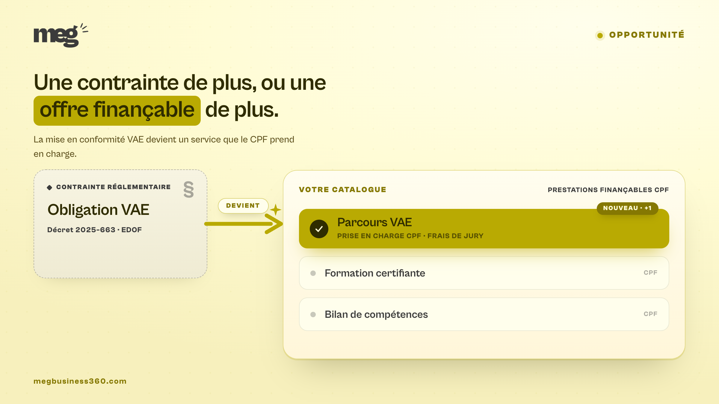 Obligation VAE EDOF 2026 : transformer la contrainte en avantage