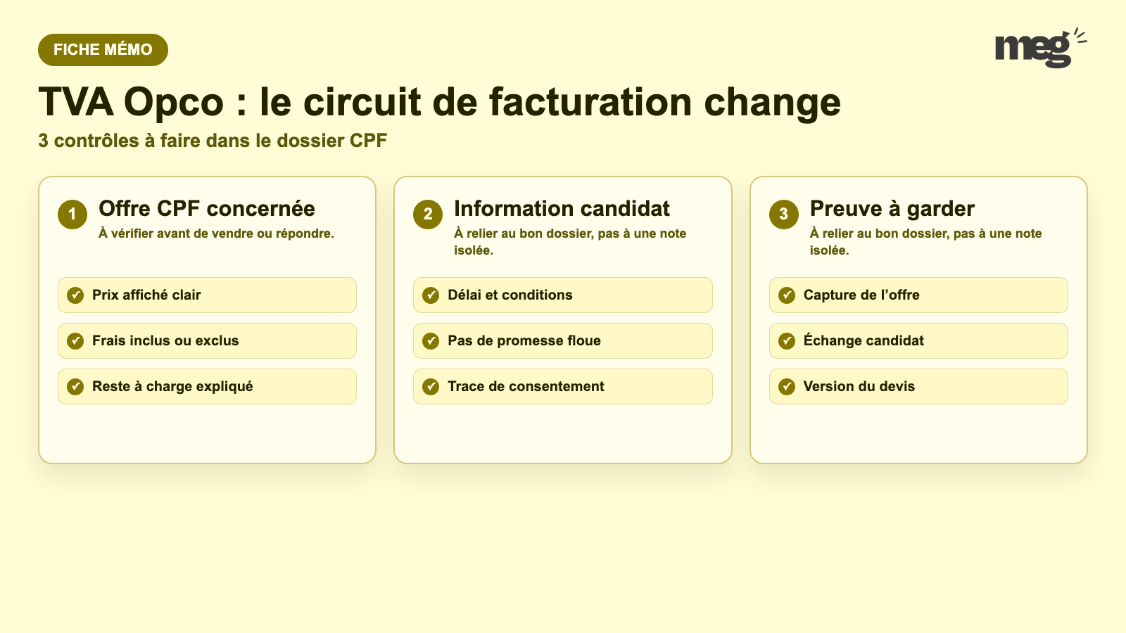 TVA Opco : le circuit de facturation change - schema de verification CPF